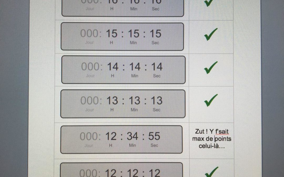 Dans notre série “Du temps à tuer”: entraînement à l’atterrissage de précision…
