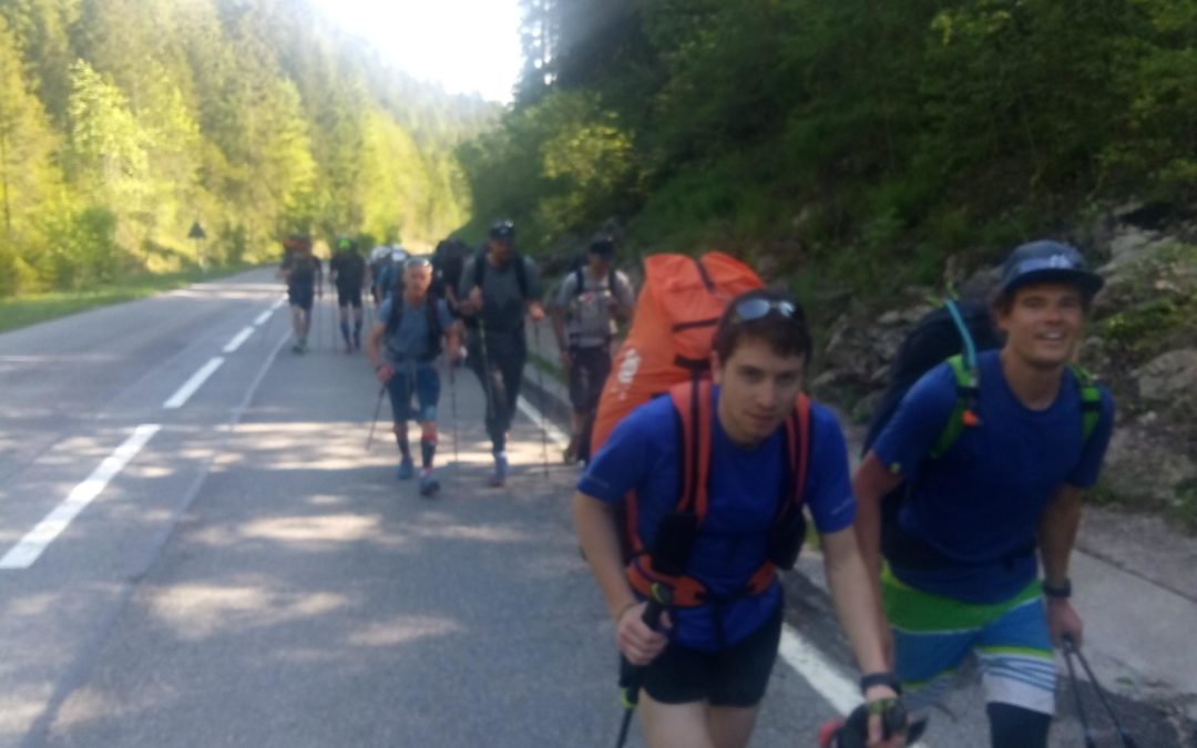 Die Hike-Fly-Schulreise hat begonnen!