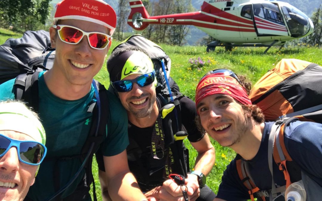 En route pour les Rochers de Naye