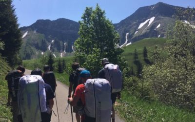 Au pied de la Dent de Lys