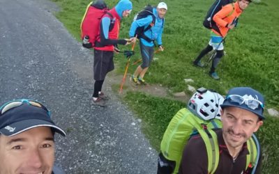 Second start, Just over Col du Pillon. A bit Windy…