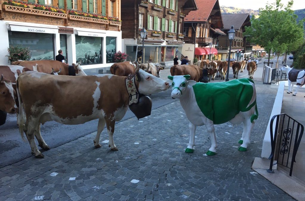 Gstaad : choc des cultures…