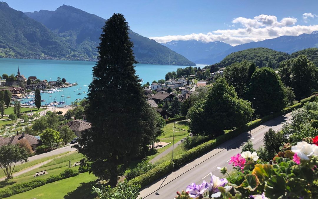 … et un p’tit café à Spiez avant que les choses sérieuses commencent ?