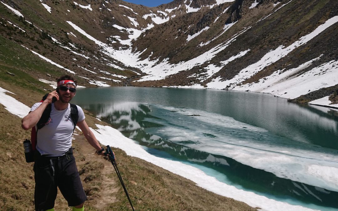 Un lac magnifique en direction d’Adelbiden…