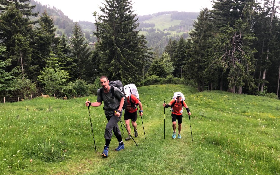 on arrive sous la pluie