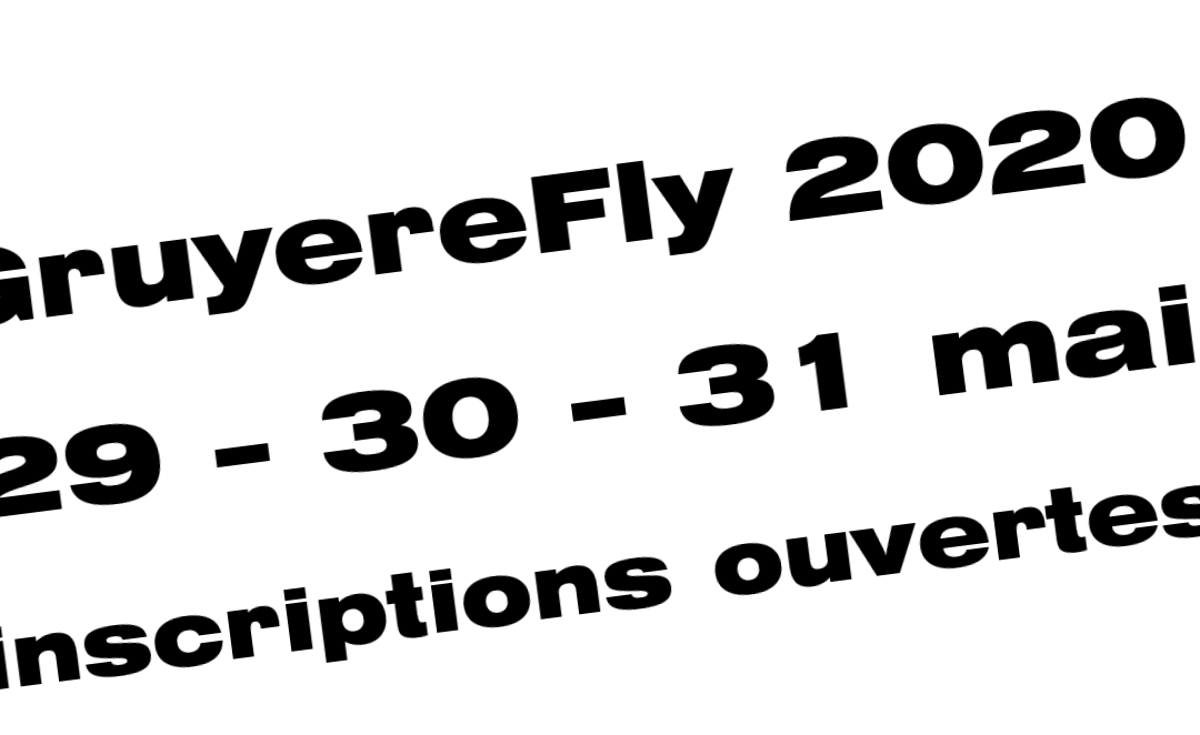 Inscriptions 2020 ouvertes