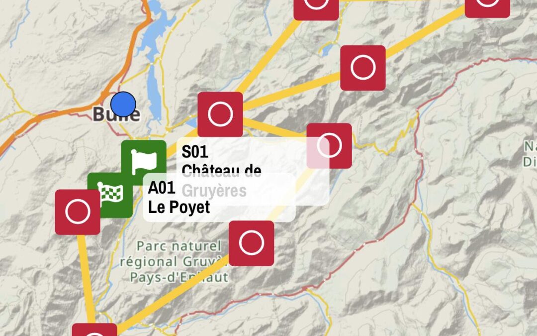 Gruyère Fly TP sur Brunair Map